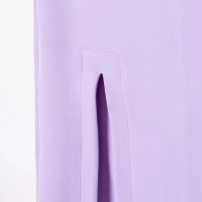 Viktor & Rolf Midi Straight Skirt With Split In Multi