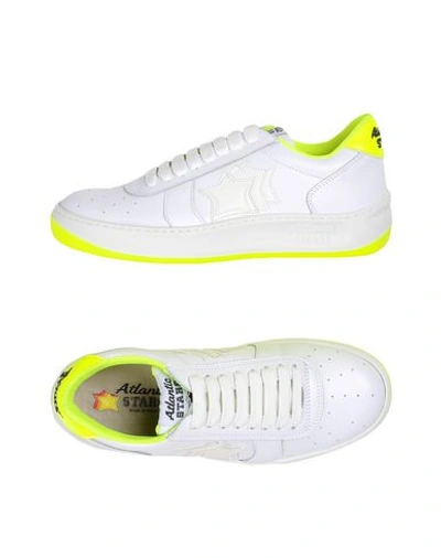 Shop Atlantic Stars Sneakers In Acid Green