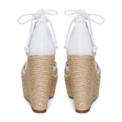 M+e' Sandals White In White