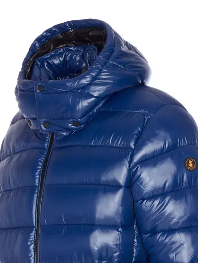 Save The Duck Florian Down Jacket In Blue