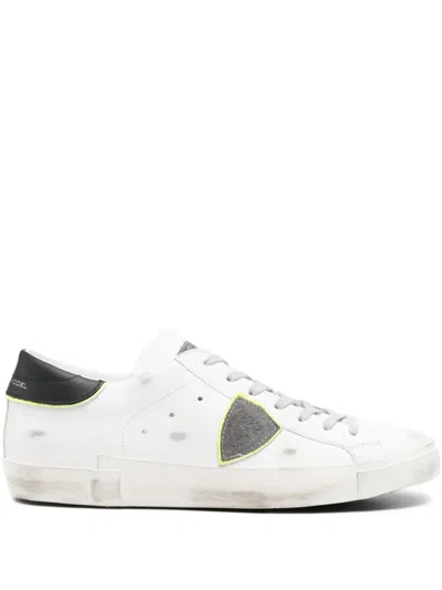 Philippe Model Prsx Low Man Sneakers In White