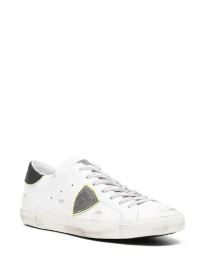 Philippe Model Prsx Low Man Sneakers In White