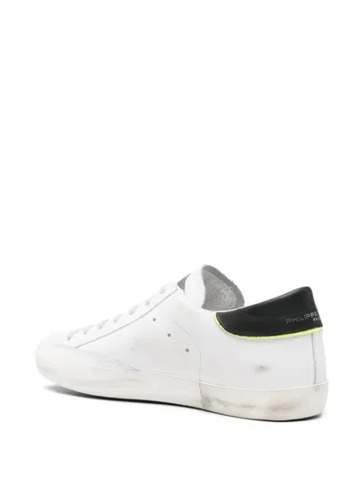Philippe Model Prsx Low Man Sneakers In White