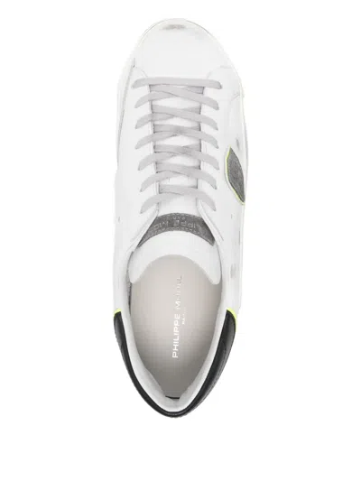 Philippe Model Prsx Low Man Sneakers In White