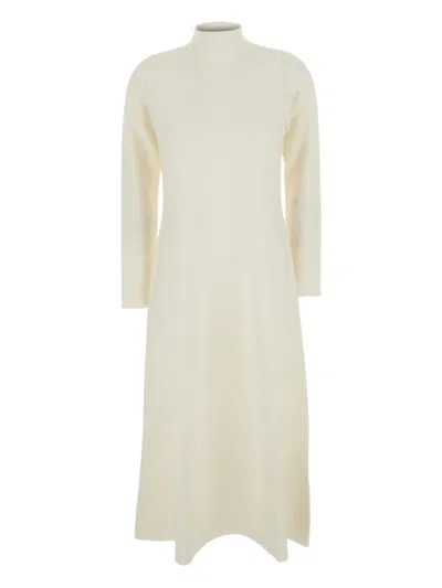 企领中长连衣裙