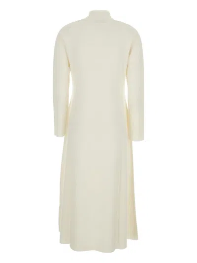 企领中长连衣裙