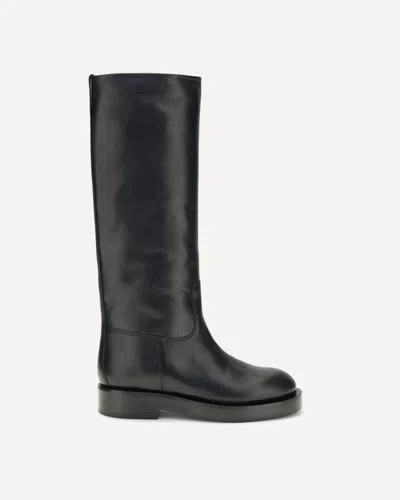 Paris Texas Napa Boot Heel 20 In Black