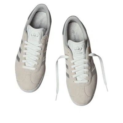 Adidas Originals (wmns) Adidas Gazelle Spikeless Golf 'crystal White Silver Metallic' In Gray
