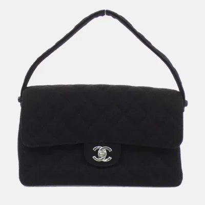 Pre-owned Chanel Black Canvas Handbag