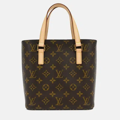 Pre-owned Louis Vuitton Monogram Vavin Pm Tote Handbag In Brown