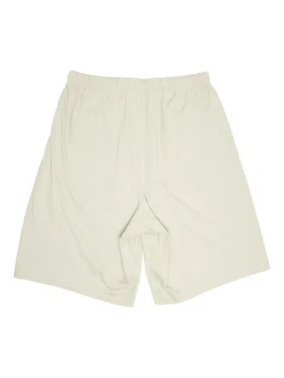 Essentials Drawstring Jersey Shorts In Green