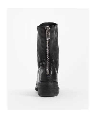 Guidi Back-zipper Boots In Black
