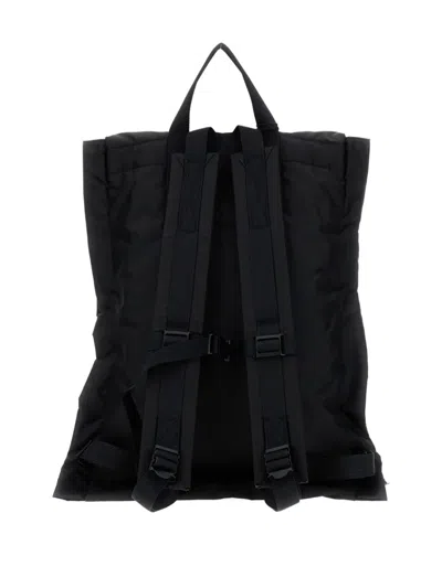 Porter-yoshida & Co Logo-patch Backpack In Black