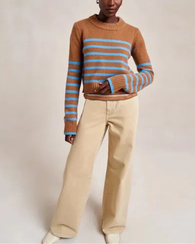 La Ligne Mini Marin Sweater In Brown