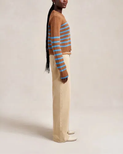 La Ligne Mini Marin Sweater In Brown