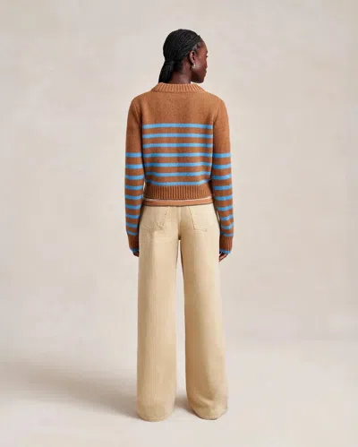 La Ligne Mini Marin Sweater In Brown