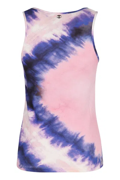 Rabanne Printed Top In Pink