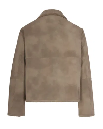 Represent Clothing Giubbino Shearling Marrone In Brown