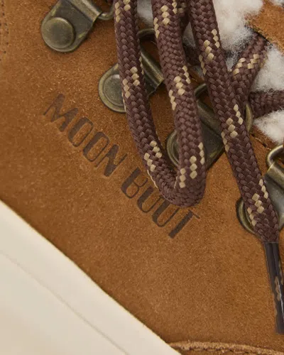 Moon Boot Sneakers Moon247 City Sherling Cognac In Brown