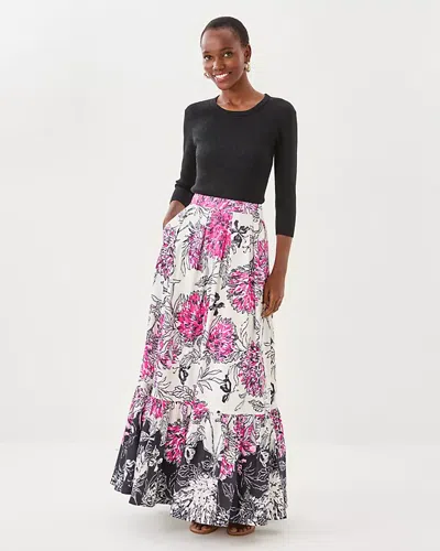 Lilly Pulitzer Inaya High Rise Maxi Skirt In Multi