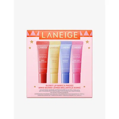 Laneige Glowy Lip Minis Set In Multi