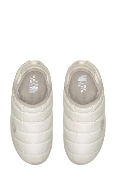 The North Face White Thermoball Traction V Loafers In Neutral