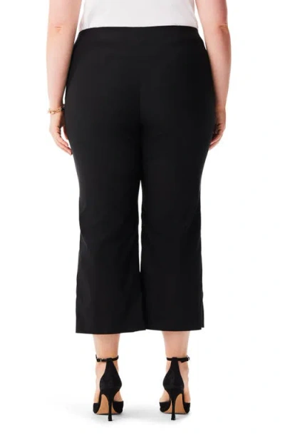Nic + Zoe Nic+zoe Wonderstretch Wide Leg Pull-on Pants In Black