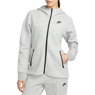 Nike Sportswear Tech Fleece Windrunner Zip Hoodie In Gray