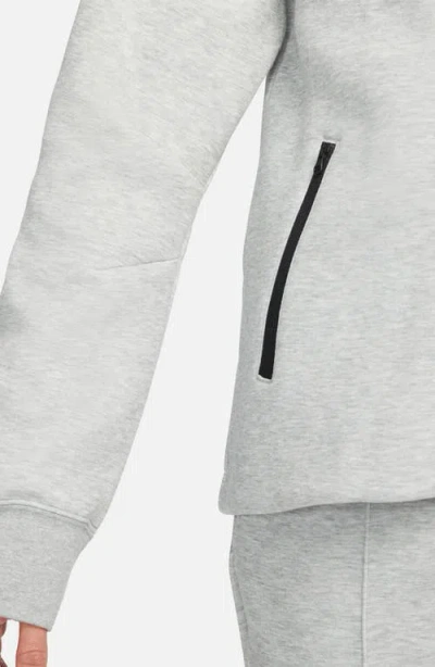 Nike Sportswear Tech Fleece Windrunner Zip Hoodie In Gray