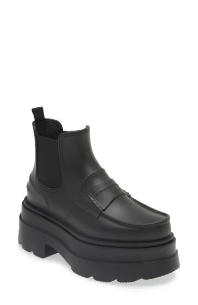 Alexander Wang Carter Panelled Leather Chelsea Boots In Black