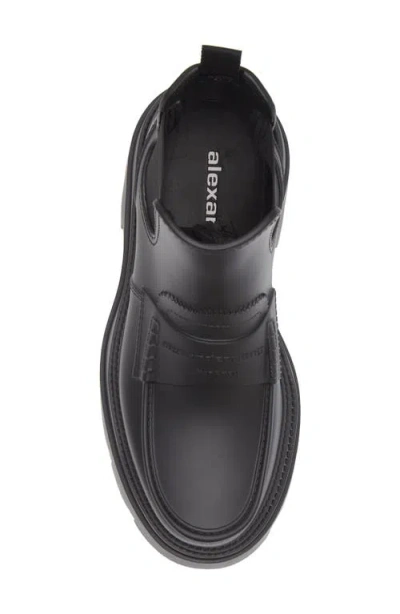 Alexander Wang Carter Panelled Leather Chelsea Boots In Black