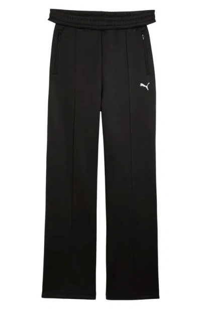 Puma T7 Always On Straight Track Pants In Black