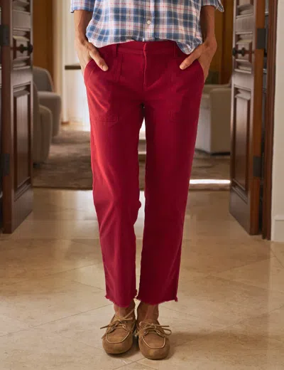 Frank & Eileen Blackrock In Burgundy