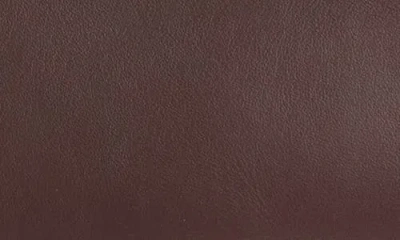 Jacquemus Le Bisou Perle Leather Shoulder Bag In Burgundy