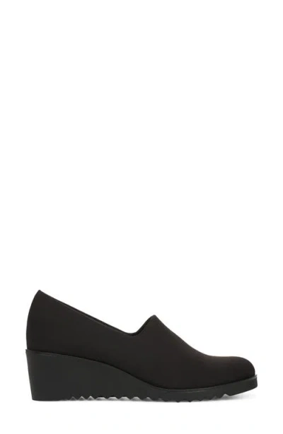 Lifestride Women's Ziva Round Toe Wedge Loafers In Black