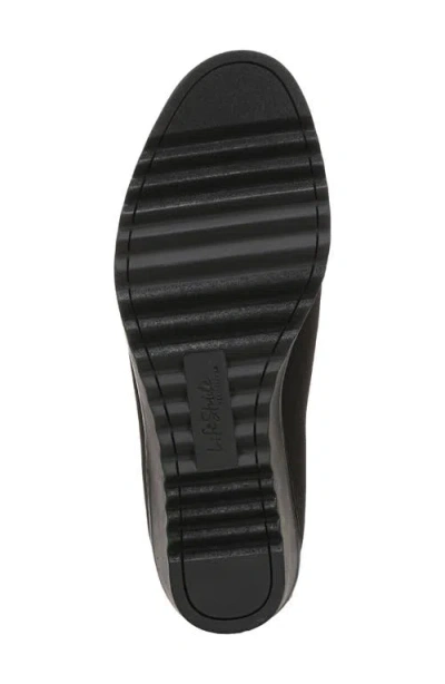 Lifestride Women's Ziva Round Toe Wedge Loafers In Black