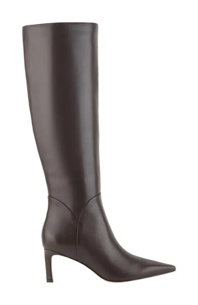 Marc Fisher Ltd Women's Sabrina Tall Pointed Toe Dress Boots In Brown