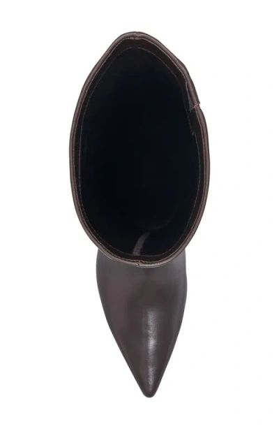 Marc Fisher Ltd Women's Sabrina Tall Pointed Toe Dress Boots In Brown