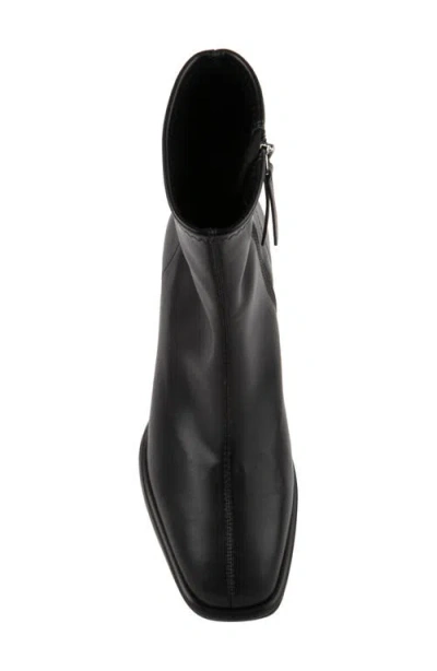 Steve Madden Pammy Block Heel Bootie In Black