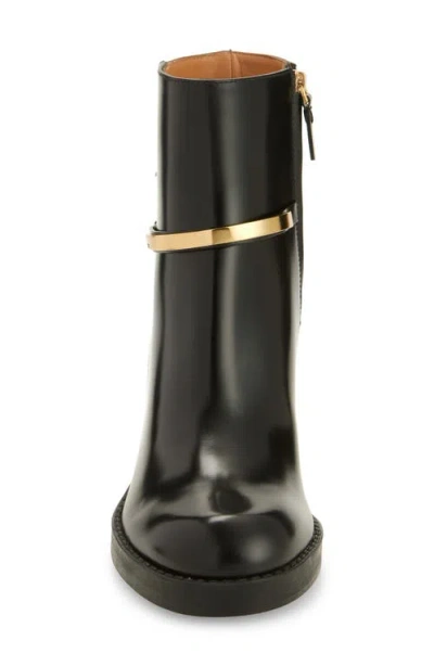 Tod's Bar Block Heel Ankle Boot In Animal Print