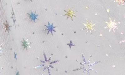 Pippa & Julie Kids' Fallon Metallic Star Sleeveless Tulle Dress & Bloomers In Purple