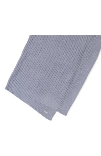 Barefoot Dreams Cozychic Waffle Throw In Gray