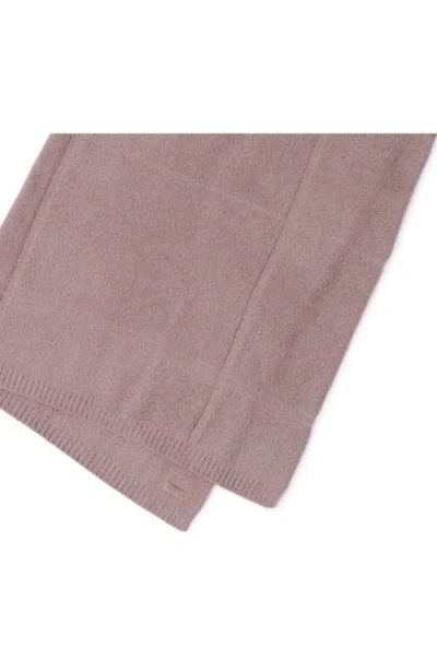 Barefoot Dreams Cozychic Cotton Tonal Plaid Throw In Pink