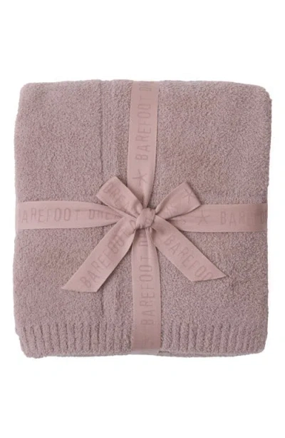 Barefoot Dreams Cozychic Cotton Tonal Plaid Throw In Pink