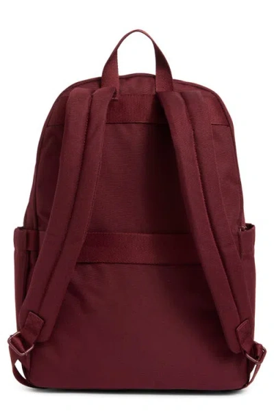 Beis Béis The Classic Backpack In Burgundy