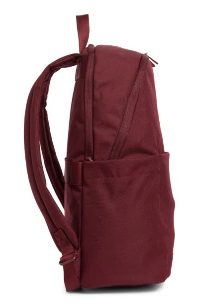 Beis Béis The Classic Backpack In Burgundy