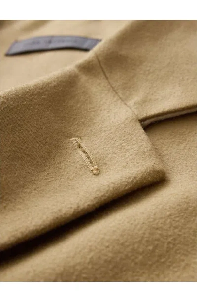 John Varvatos Rhett Moleskin Coat In Brown
