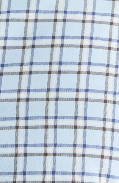 Johnnie-o Jaden Check Stretch Button-up Shirt In Multi