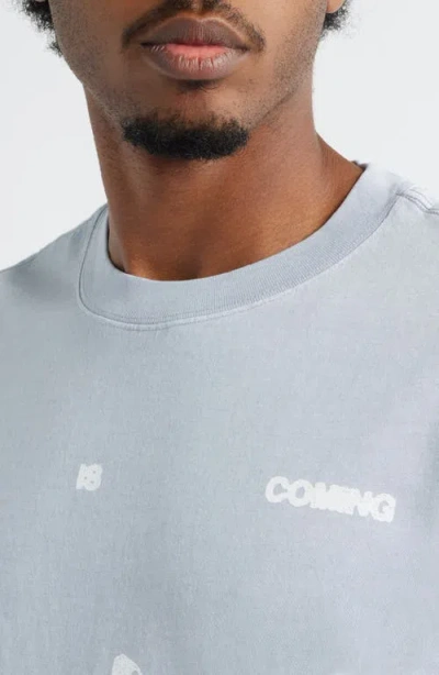 Santo Studio What Is Coming Graphic T-shirt In Blue