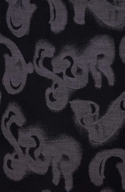 Ps By Paul Smith Ps Paul Smith Abstract Print Casual Fit Button-up Shirt In Black